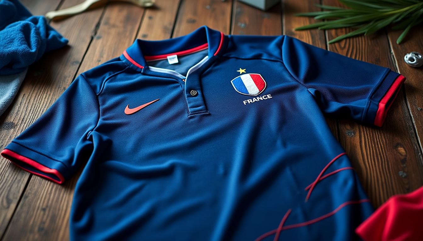 découvrez l'analyse approfondie du design du maillot officiel de l'équipe de france de rugby 2019. explorez les inspirations, les choix de couleurs et les détails qui font de ce maillot une pièce emblématique du rugby français.