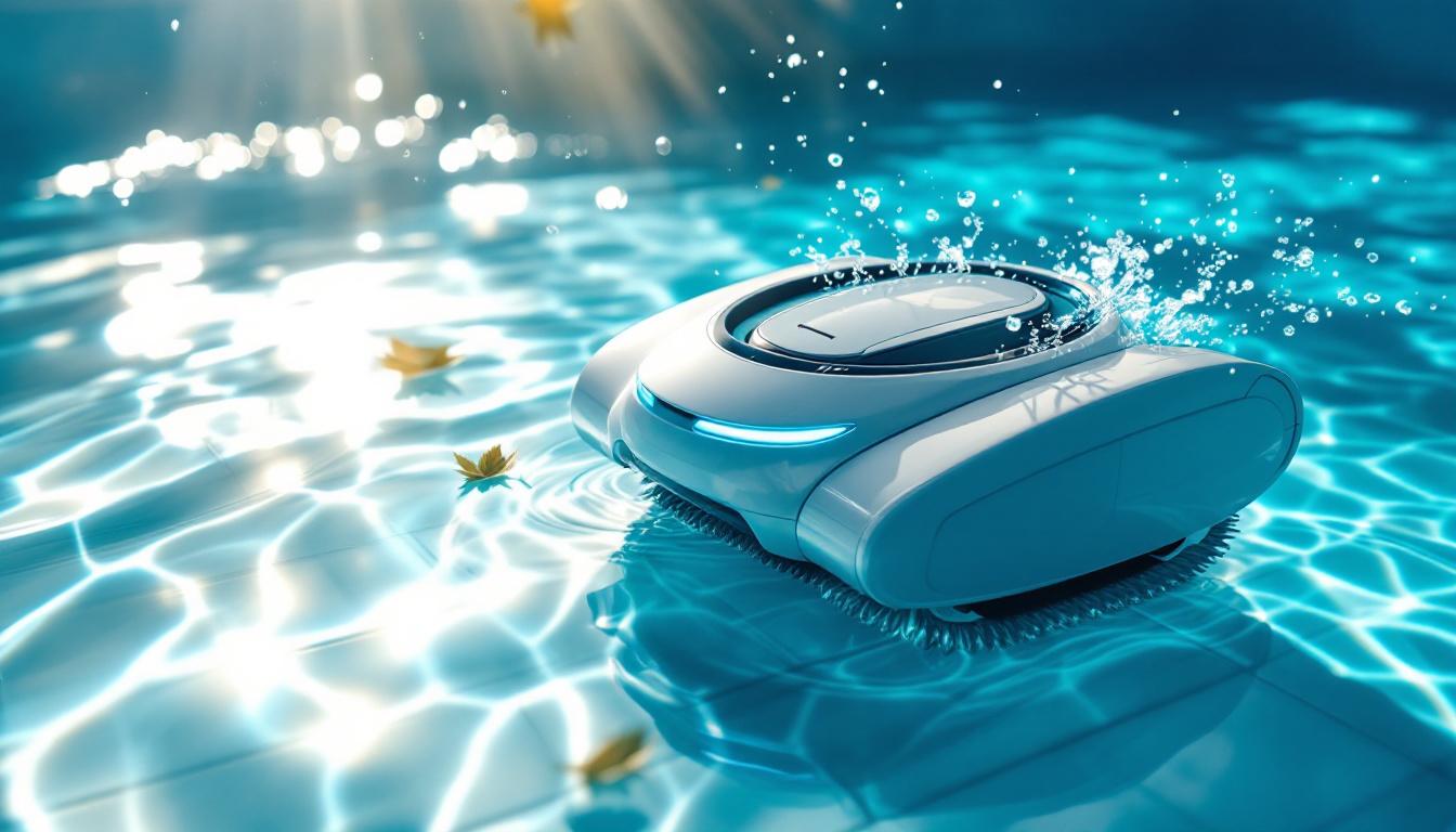 découvrez l'aspirateur de piscine robot, l'innovation qui révolutionne le nettoyage de votre piscine en alliant efficacité et simplicité.