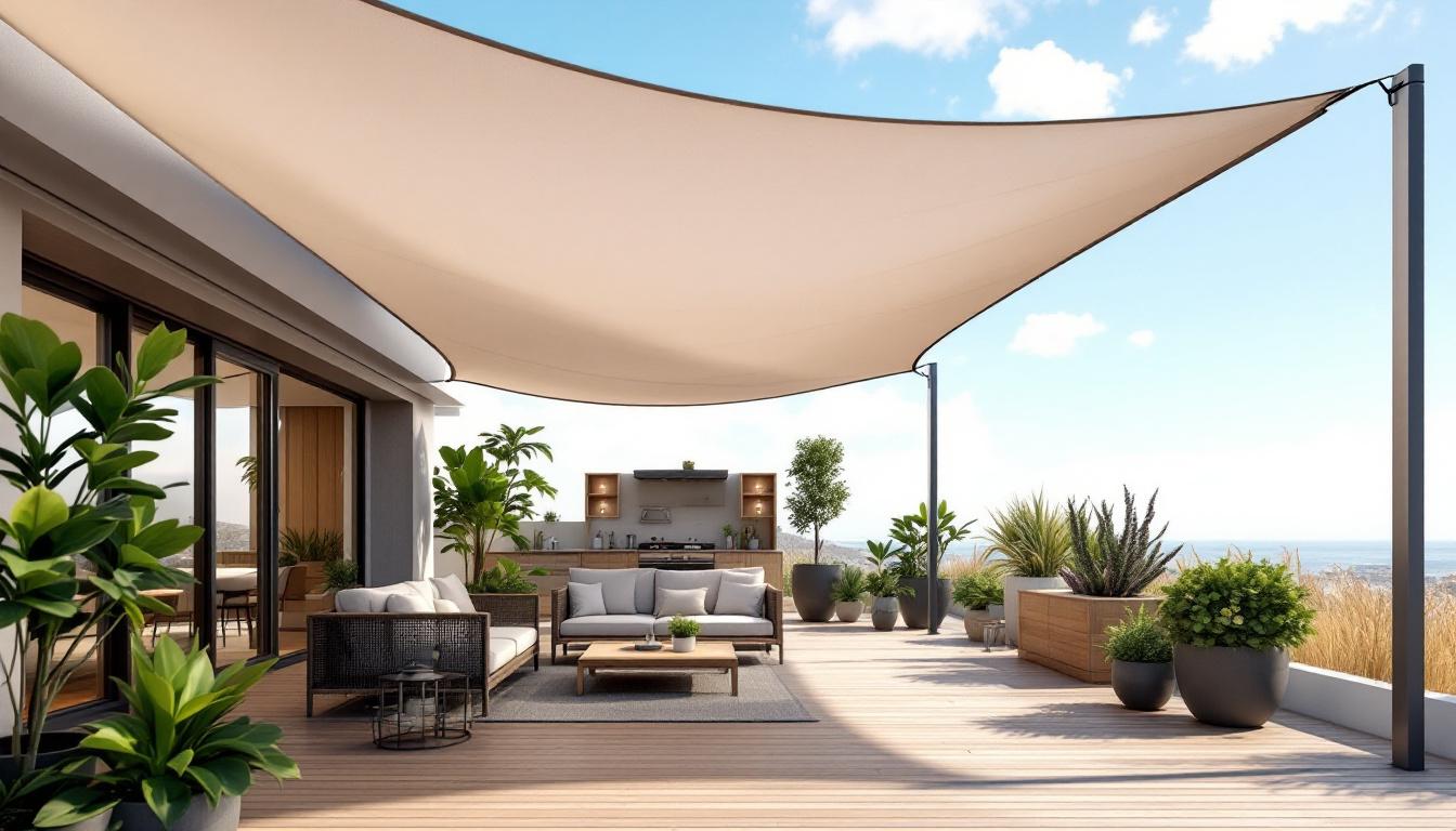 découvrez comment choisir la voile d'ombrage sur mesure idéale pour votre terrasse et profitez d'un espace extérieur à la fois esthétique et protégé du soleil.