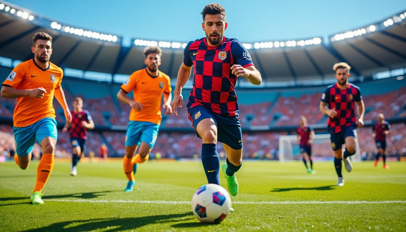 découvrez comment un template de maillot de foot sur photoshop peut métamorphoser l'identité de votre équipe. personnalisez vos maillots, impressionnez vos adversaires et créez un look unique qui renforcera l'esprit d'équipe. plongez dans le monde de la création graphique et donnez vie à vos idées pour un maillot qui vous ressemble!