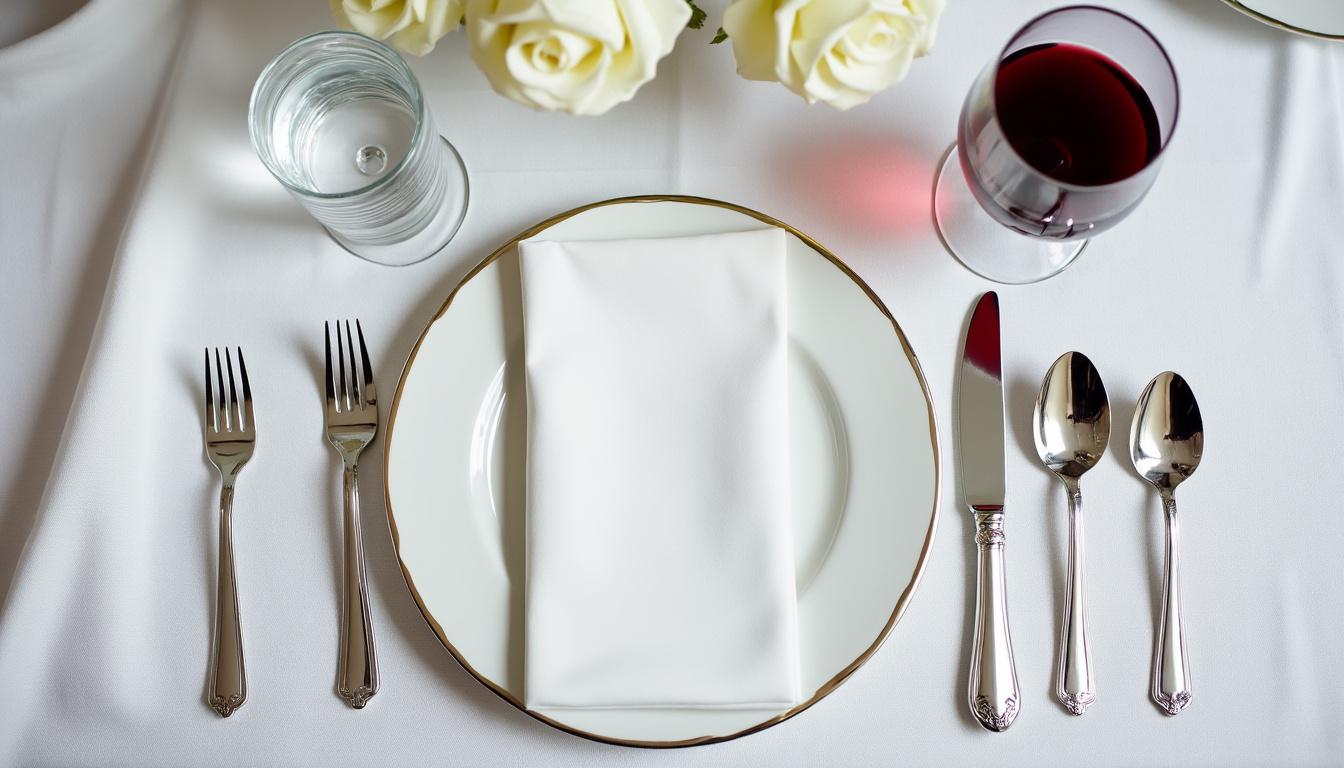 découvrez nos astuces pour bien utiliser les couverts croisés dans l'assiette et maîtrisez les codes du savoir-vivre à table lors de vos repas.