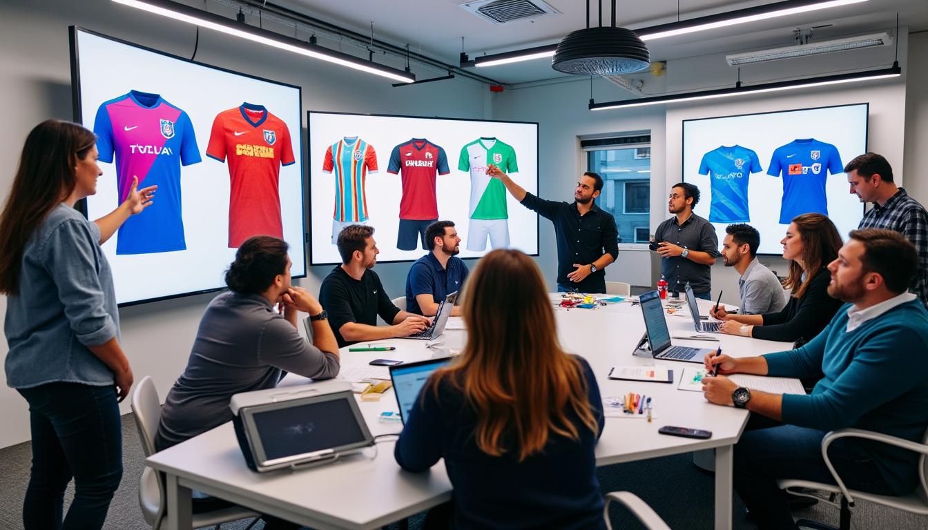téléchargez et personnalisez notre gabarit de maillot de foot à imprimer, idéal pour tous vos événements sportifs. créez des souvenirs inoubliables et habillez votre équipe avec style grâce à ce modèle pratique et facile à utiliser.
