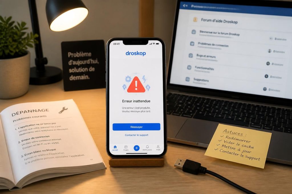découvrez des astuces efficaces pour résoudre les problèmes de droskop lorsqu'il ne fonctionne plus et apprenez comment le remettre rapidement en marche.