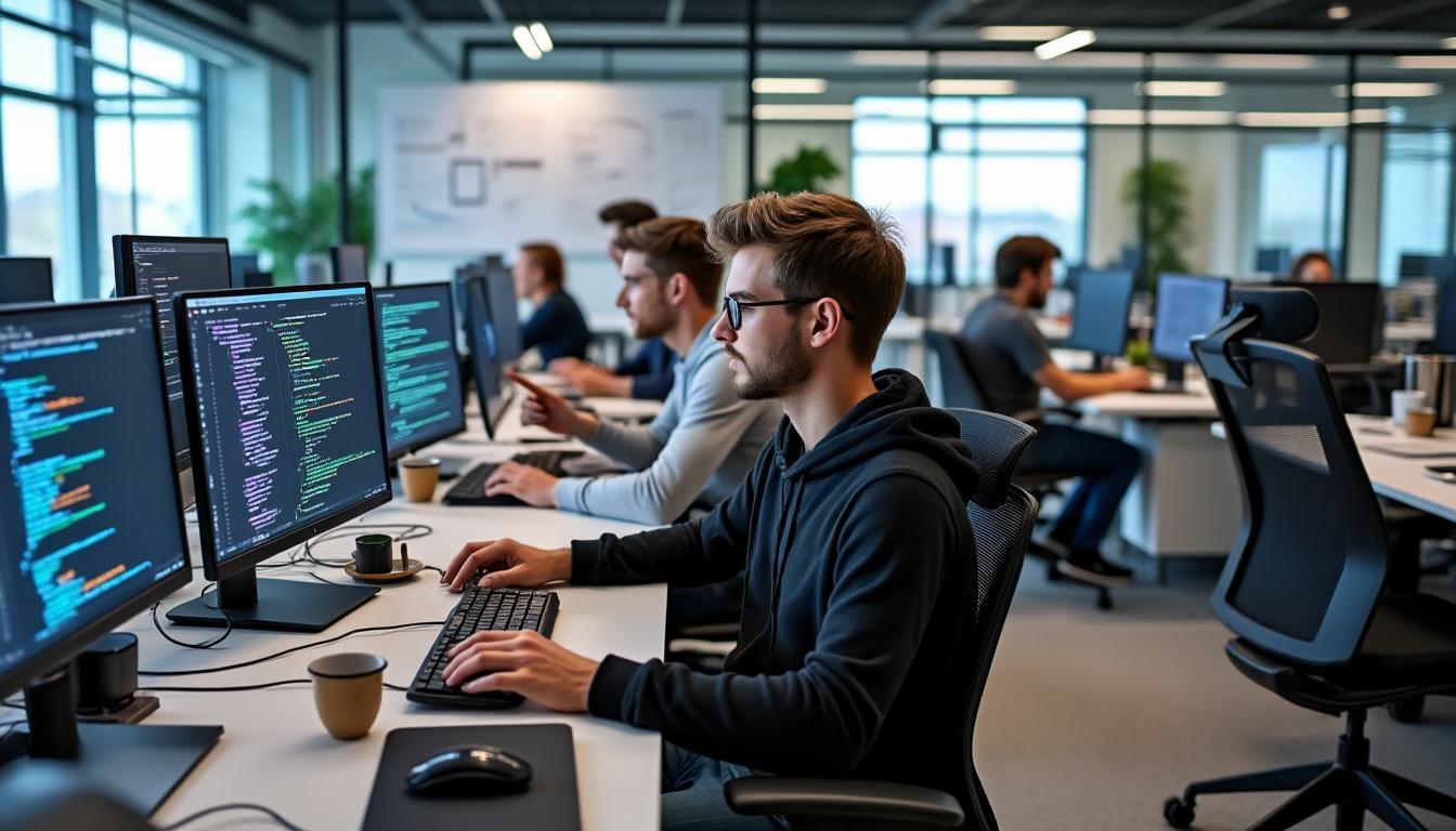 découvrez les avantages de la formation en ligne pour devenir développeur web au maroc. cette option flexible et accessible vous permet d'acquérir des compétences recherchées dans le secteur du numérique tout en conciliant vie personnelle et professionnelle.
