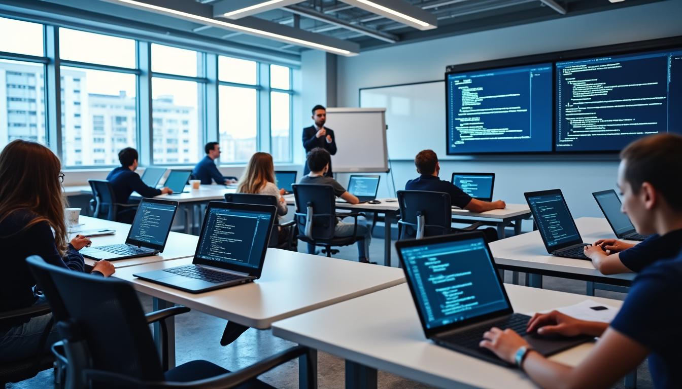 découvrez les avantages de la formation en ligne pour devenir développeur web au maroc. explorez les compétences acquises, les opportunités de carrière et comment cette option s'avère être une solution flexible et efficace pour contribuer à votre réussite professionnelle.