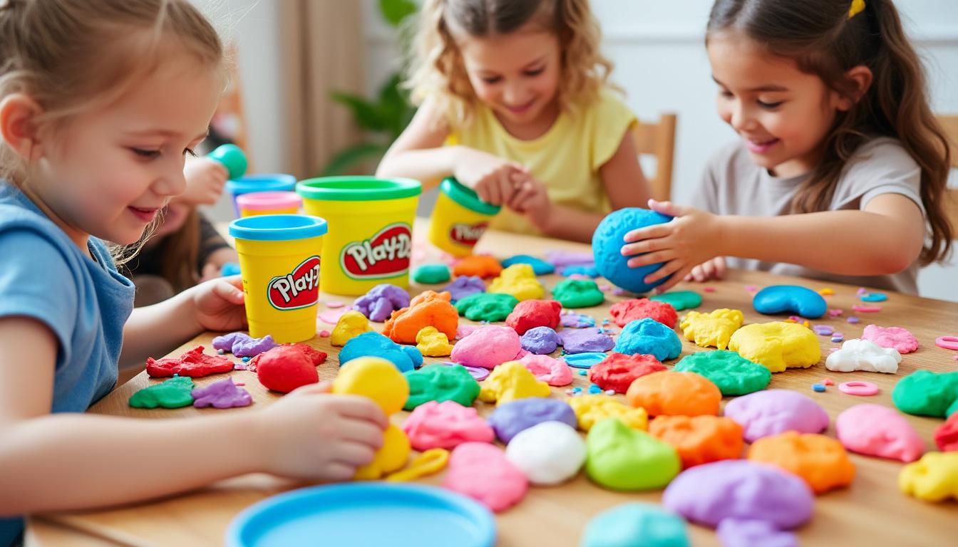 découvrez la pâte à modeler hello kitty, une invitation à la créativité pour les enfants. offrez-leur un univers ludique rempli d'aventures colorées et de personnages adorables. stimulez leur imagination avec des activités manuelles qui allient amusement et apprentissage !