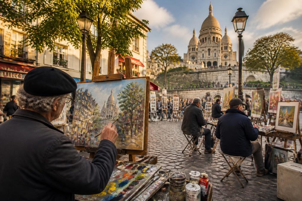 découvrez l'art des peintres à montmartre, un lieu mythique où génie et inspiration se mêlent pour créer des œuvres uniques et intemporelles.