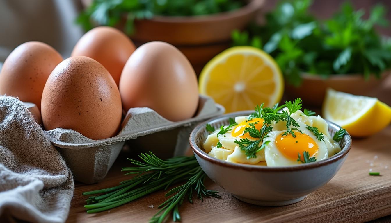 découvrez les nombreux bienfaits des œufs de poules de plein air pour votre santé. riches en nutriments, vitamines et acides gras oméga-3, ces œufs améliorent votre bien-être et soutiennent une alimentation saine. apprenez comment intégrer ces trésors nutritionnels dans vos repas quotidiens.