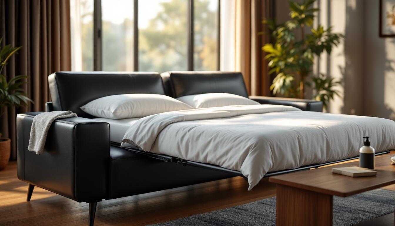 découvrez les meilleures astuces pour entretenir vos canapés convertibles en cuir et prolonger leur durée de vie avec des conseils simples et efficaces.