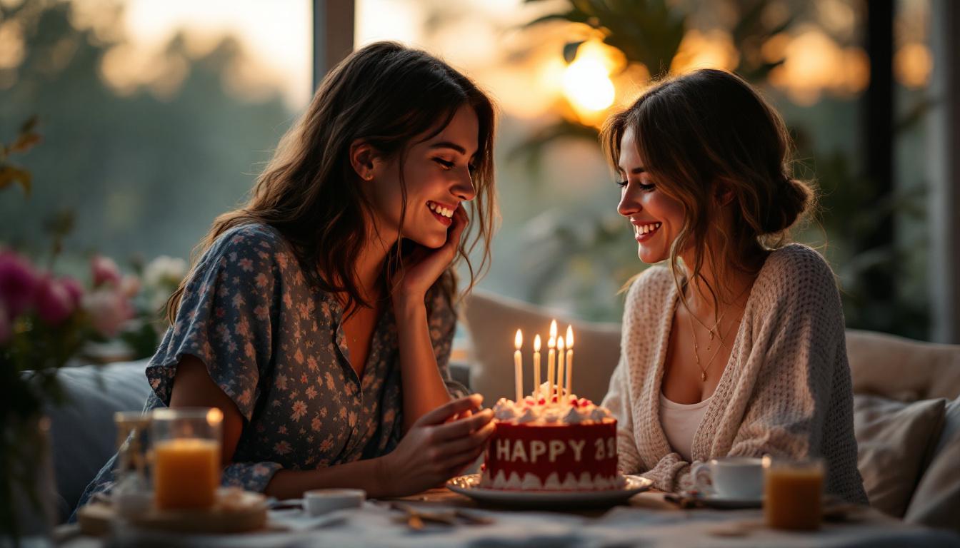 découvrez des idées de textes d'anniversaire touchants pour votre meilleure amie, pour célébrer ce jour spécial avec des mots pleins d'émotion et d'amitié.