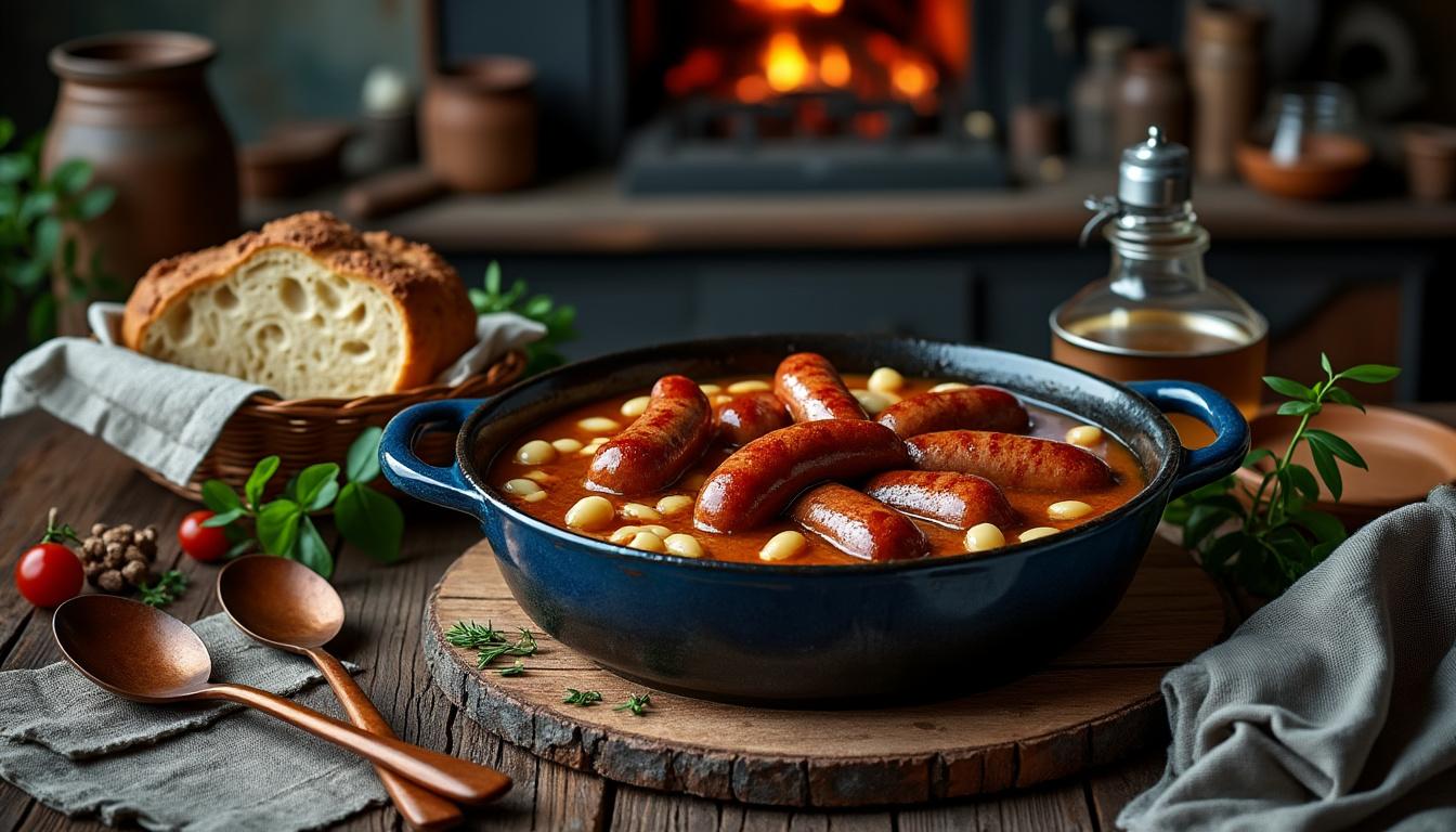 découvrez comment préparer un délicieux cassoulet traditionnel avec notre recette facile et réconfortante. suivez nos conseils de chef pour maîtriser ce plat emblématique de la cuisine française et régaler vos proches avec des saveurs authentiques.