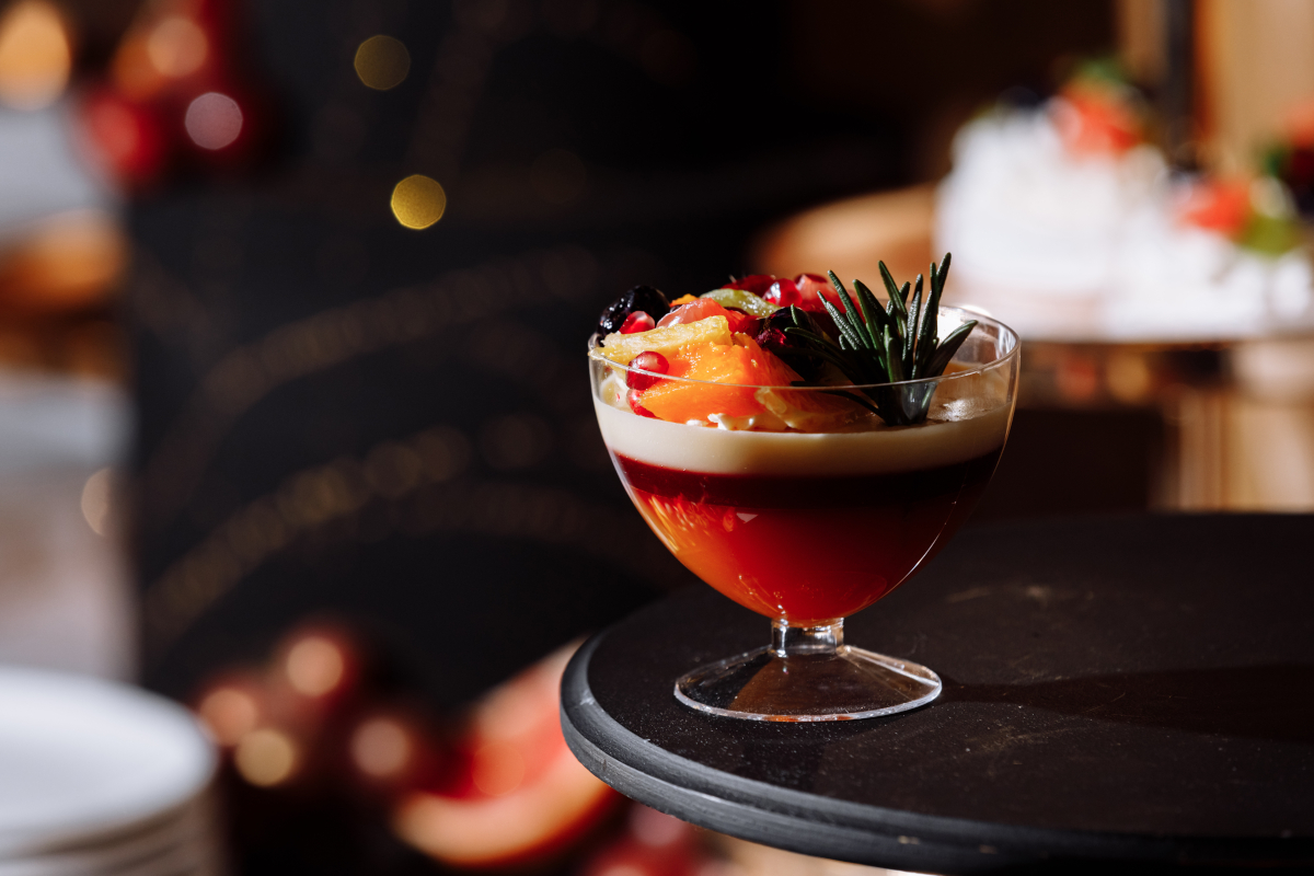 Verrine de Noël salée