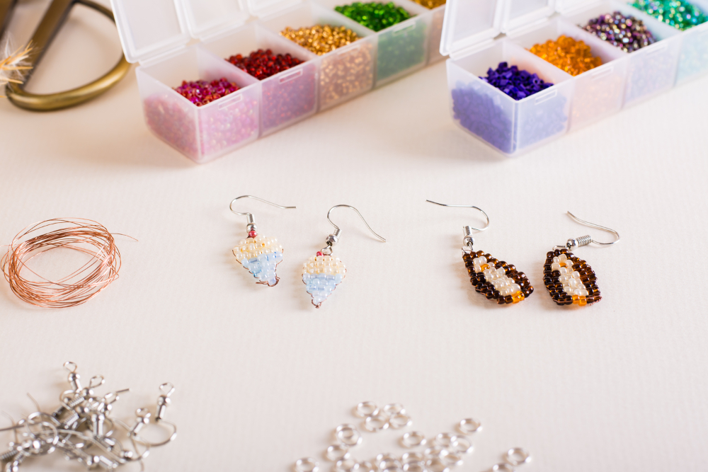 fabriquer boucles d'oreilles