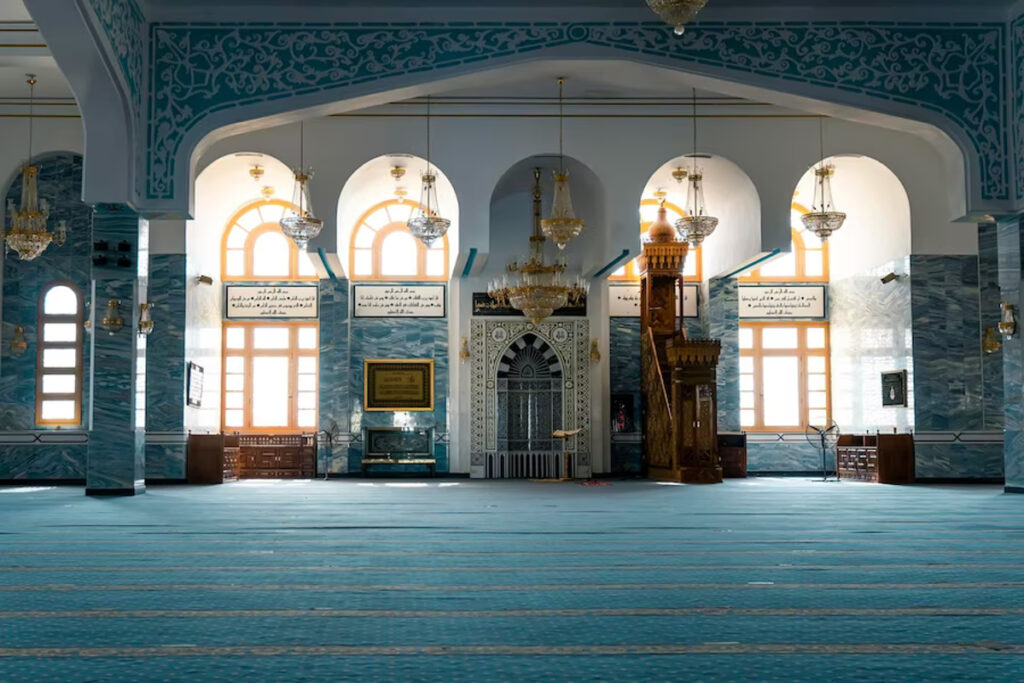 intérieur mosquée