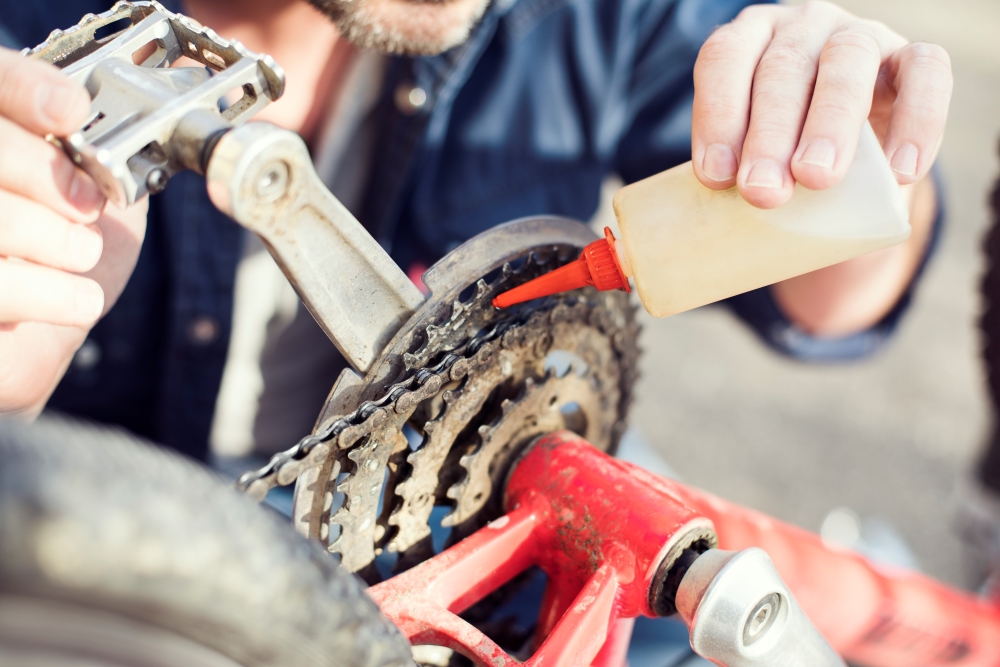 nettoyer chaîne de vélo